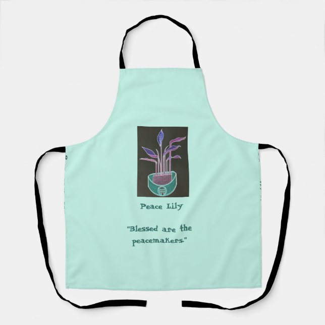 Tablier Lily de la paix (Recto)