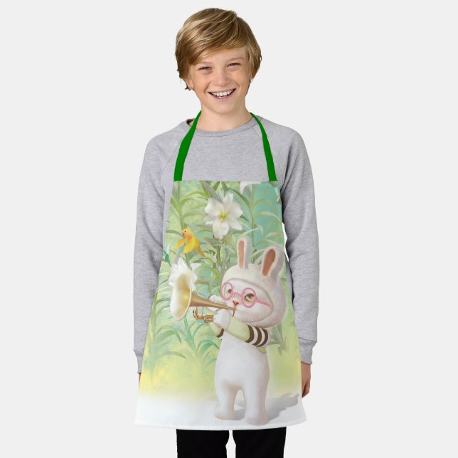 Tablier Lily florissante (Porté)