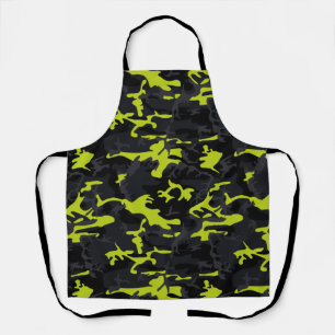 Tablier Lime Points forts Camo Apron