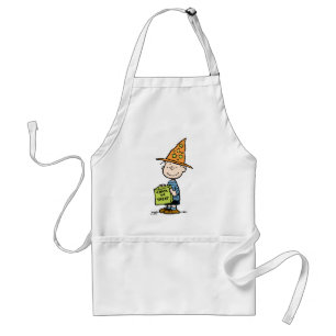 Tablier Linus des Peanuts en sorcier pour Trick Or Treat