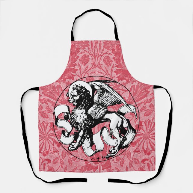 Tablier Lion ailé Saint-Marc du XVe siècle (Recto)