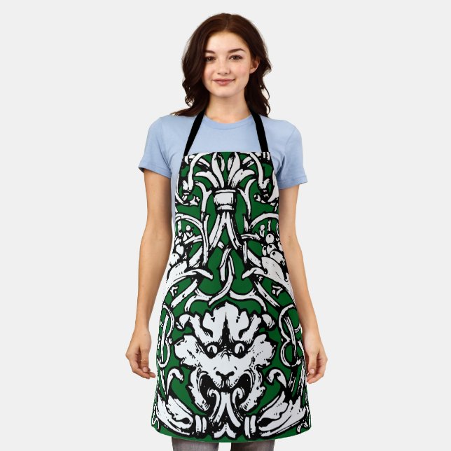 Tablier Lion de nouage du début du XXe siècle (Porté)