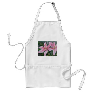 Tablier Lis roses