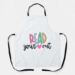 Tablier Lis ton cœur adorable pour les femmes enseignantes