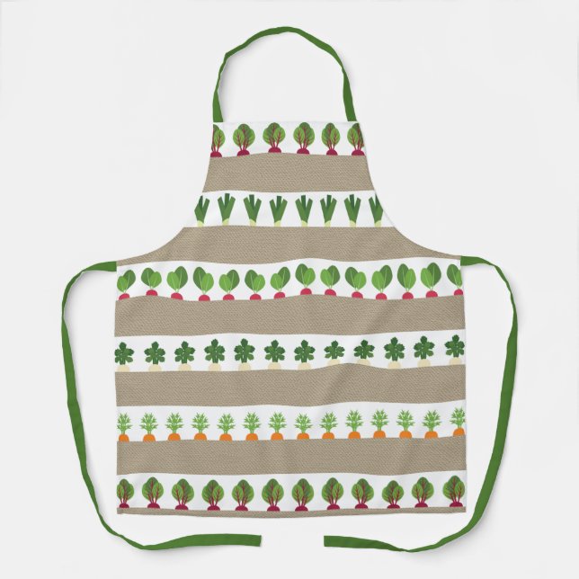 Tablier Lits de jardin (Recto)