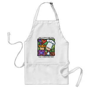 Tablier LittleGirlie aime faire cuire du pain APRON