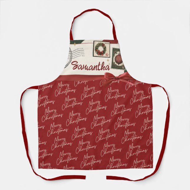 Tablier Livraison spéciale de Noël (Recto)