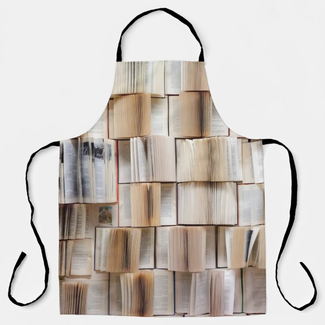 Tablier Livre de livres muraux mur décoratif (Recto)