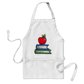 Tablier Livre et pomme