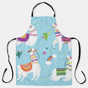 Tablier Llama & Cactus : Joli ensemble Vintage
