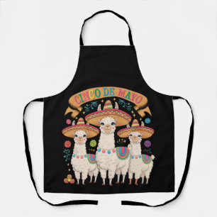 Tablier Llama Funny Cinco De Mayo Fête