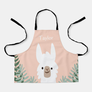 Tablier Llama Kids Apron personnalisé