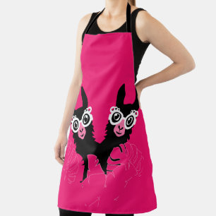 Tablier Llama Sisters