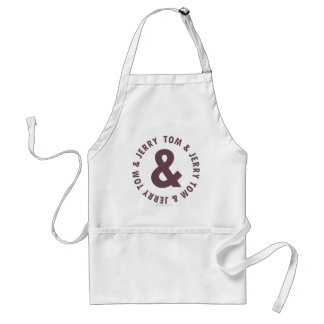 Tablier Logo 8 Tom et Jerry Round