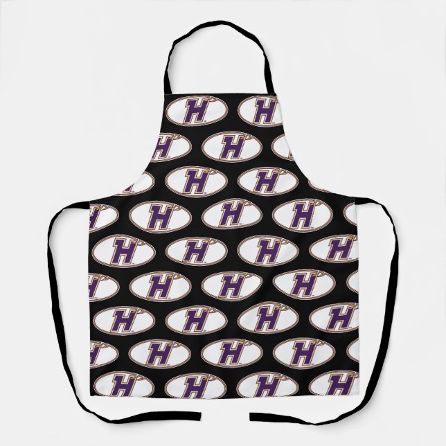 Tablier Logo Athlétique des Hawks de Hunter College (Recto)