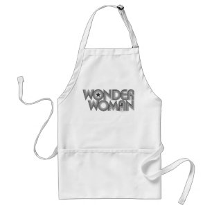 Tablier Logo B&W Wonwoman 3