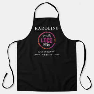 Tablier Logo Business Modern Minimal Entreprise Marquée