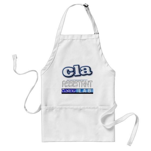 TABLIER LOGO CLA - LABORATOIRE CLINIQUE ADJOINT (Devant)