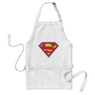 Tablier Logo classique Supergirl avec fond bleu