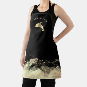 Tablier logo dauphin