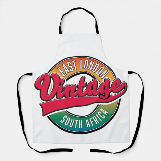 Tablier logo de East London Afrique du Sud (Recto)