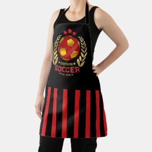 Tablier Logo de football à nom personnalisé