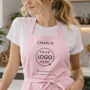 Tablier Logo d'entreprise   Nom du personnel de l'employé 