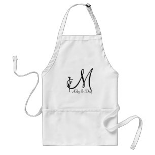Tablier Logo do-it-yourself Tulip avec monogramme