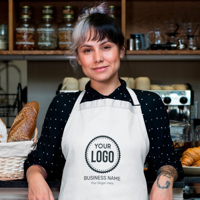 Tablier Logo Et Slogan Personnalisés Avec Promotions (Créateur téléchargé)