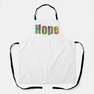 Tablier Logo Hope Blanc