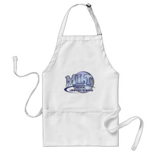 Tablier LOGO MLT FunBlue - TECHNICIEN DE LABORATOIRE MÉDIC