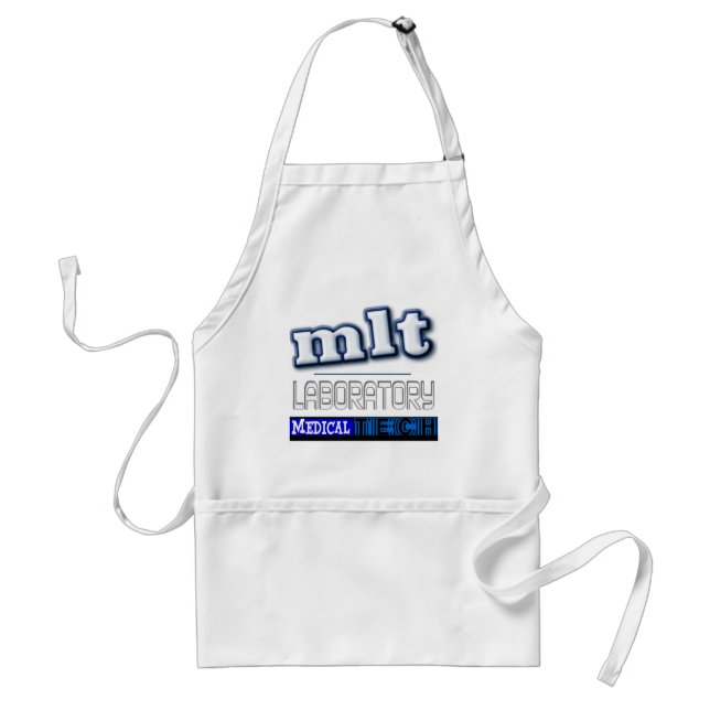 TABLIER LOGO MLT - TECHNOLOGIE MÉDICALE LABORATOIRE (Devant)