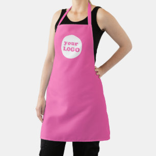 Tablier Logo professionnel personnalisé Hot Pink