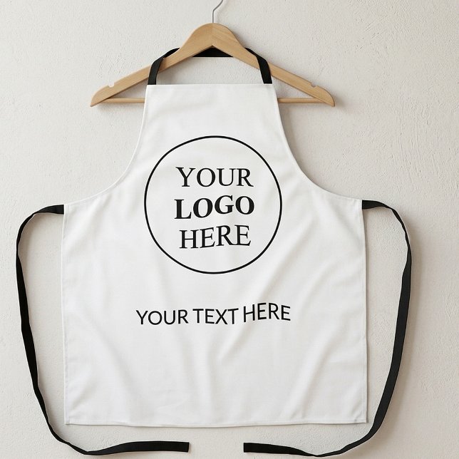 Tablier Logo Promotionnel Personnalisé – Aucune Commande M (Créateur téléchargé)