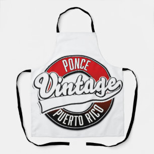 Tablier Logo vintage de Ponce Porto Rico
