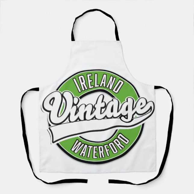 Tablier Logo vintage d'Irlande Waterford (Recto)