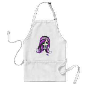 Tablier Lolita adore son Anime en peluche Apron