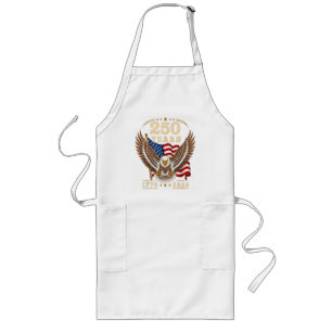 Tablier Long 250e anniversaire États-Unis 250 ans 1776-2026