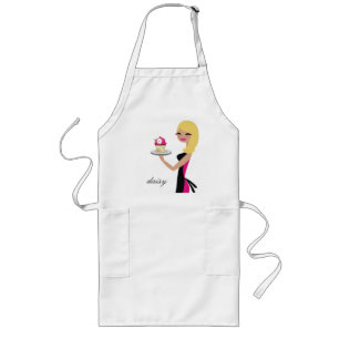 Tablier Long 311 blonde onduleuse de Cutie   de petit gâteau d