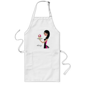 Tablier Long 311 brune onduleuse de Cutie | de petit gâteau de