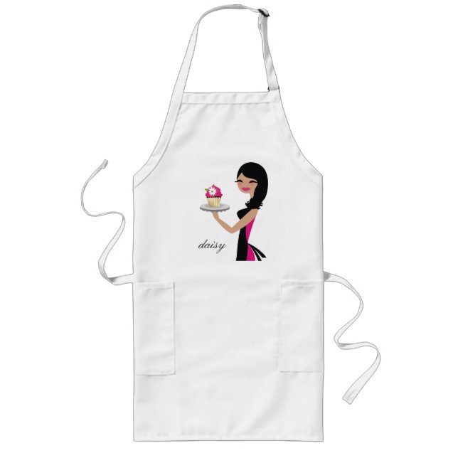 Tablier Long 311 brune onduleuse de Cutie | de petit gâteau de (Devant)