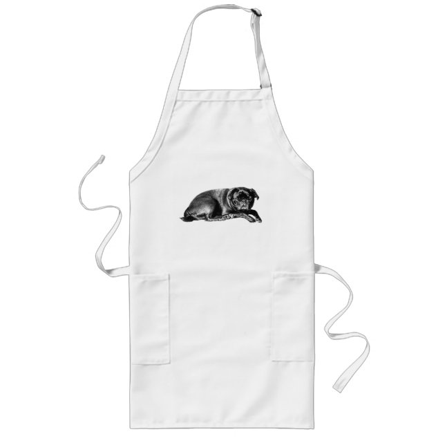 Tablier Long Aide Gentille, Cuisine Calme (Devant)