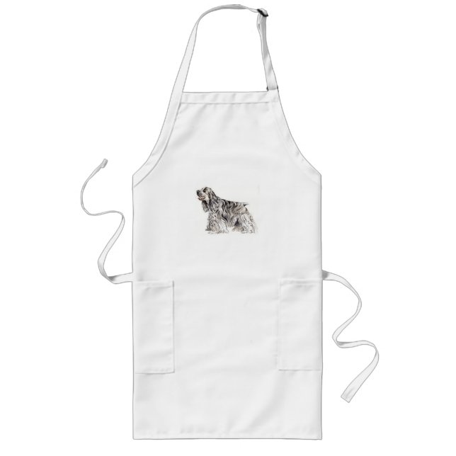 Tablier Long American Cocker Spaniel Apron (Devant)