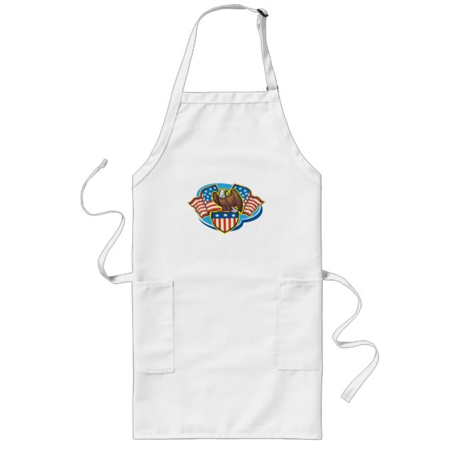 Tablier Long American Eagle Apron (Devant)