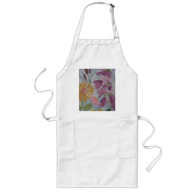 Tablier Long Anglais Cottage Garden Apron (Devant)