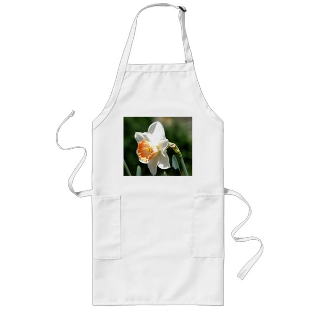 Tablier Long Apricot Daffodil Jardinage (Devant)