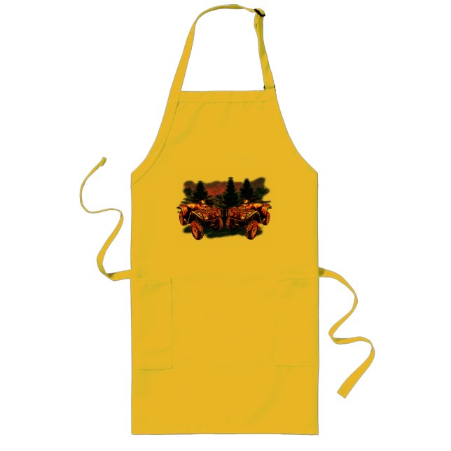 Tablier Long Apron à quatre roues (Devant)