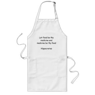 Tablier Long Apron avec citation grecque