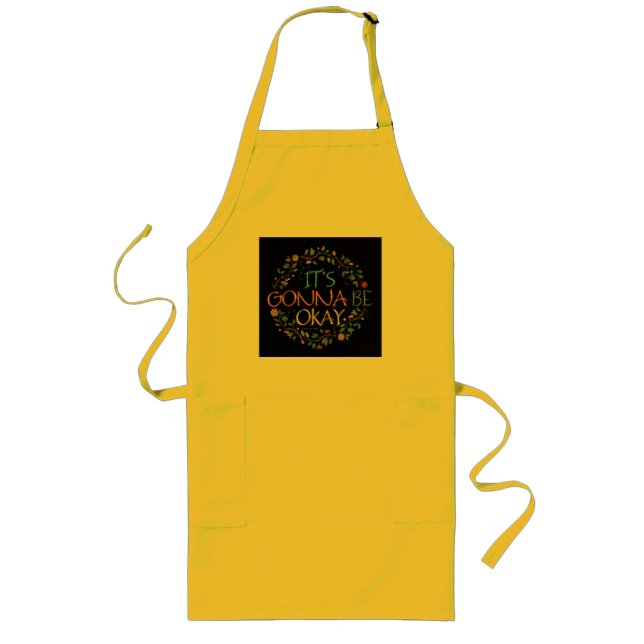Tablier Long Apron - Ça va aller (Devant)
