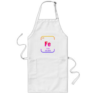 Tablier Long Apron Chef Iron
